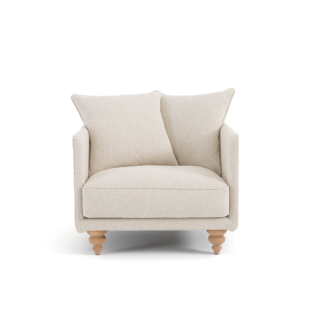 Πολυθρόνα με μπουκλέ ταπετσαρία, Lazare