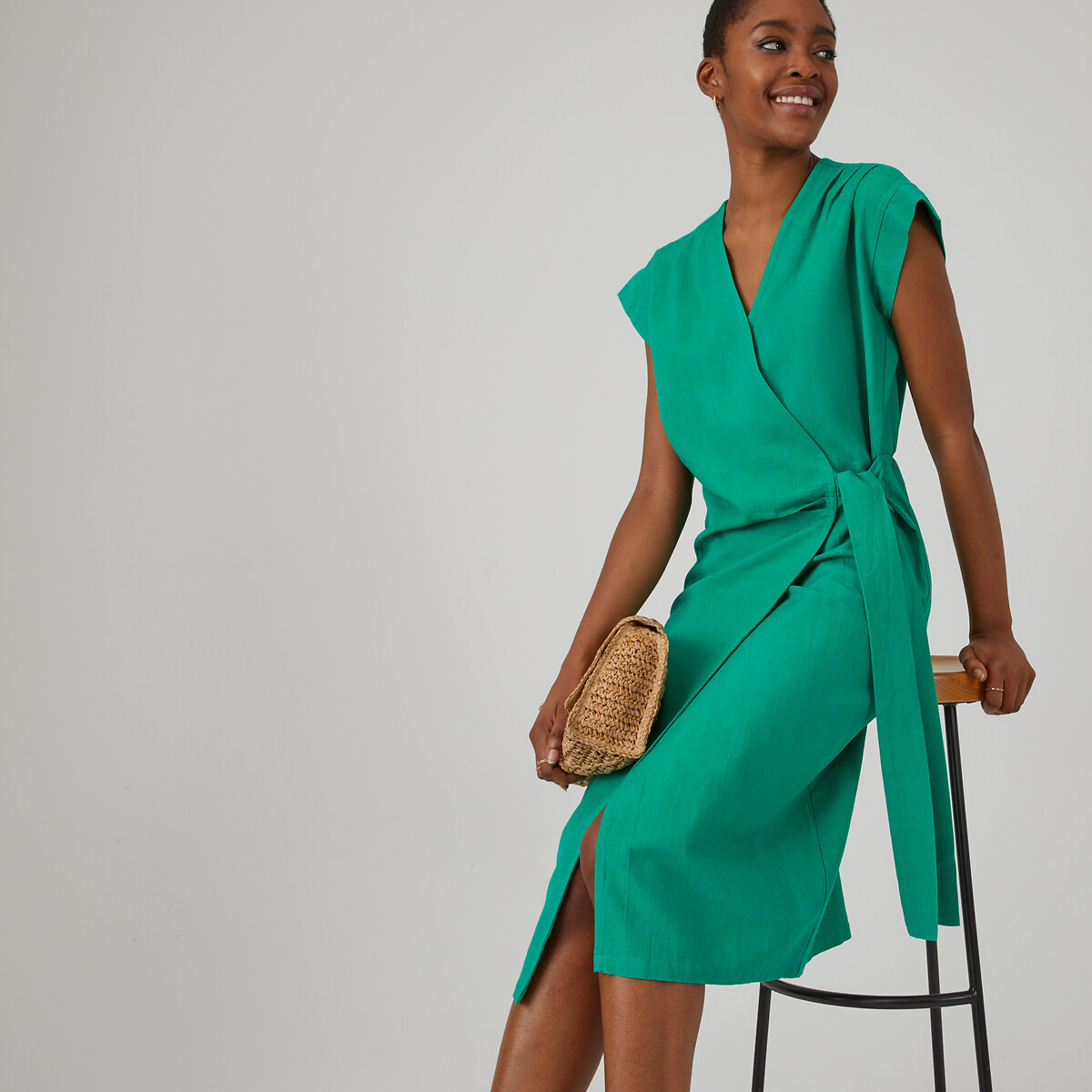 Φόρεμα-φάκελος σε ίσια γραμμή