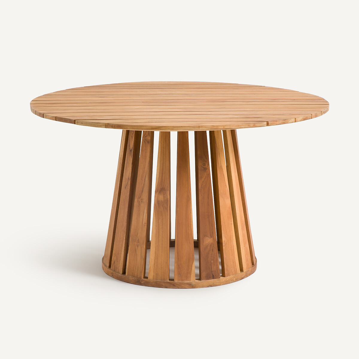 AM.PM Τραπέζι κήπου από ξύλο teak Μ130xΠ130xΥ75cm