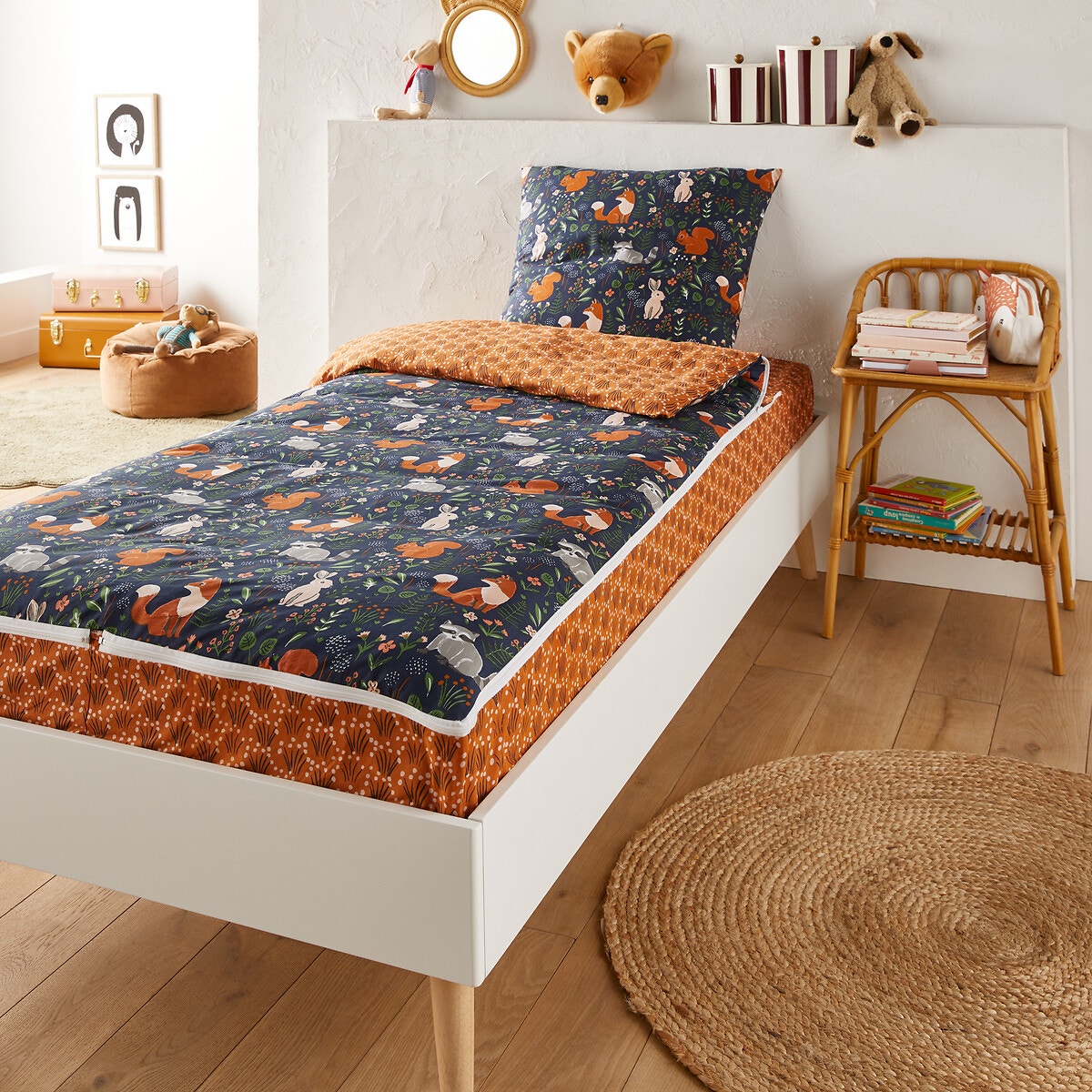 La Redoute Interieurs &quot;Έξυπνο&quot; σετ κρεβατιού με πάπλωμα 90x140 cm