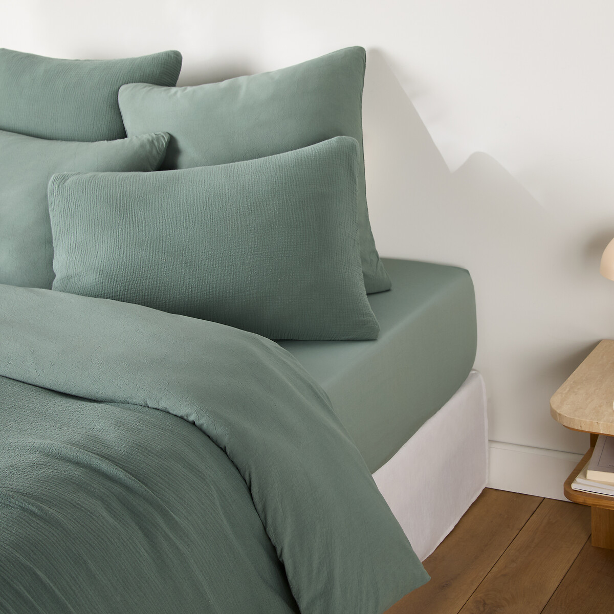 Παπλωματοθήκη από βαμβακερή γάζα προπλυμένο βαμβάκι 135x200 cm