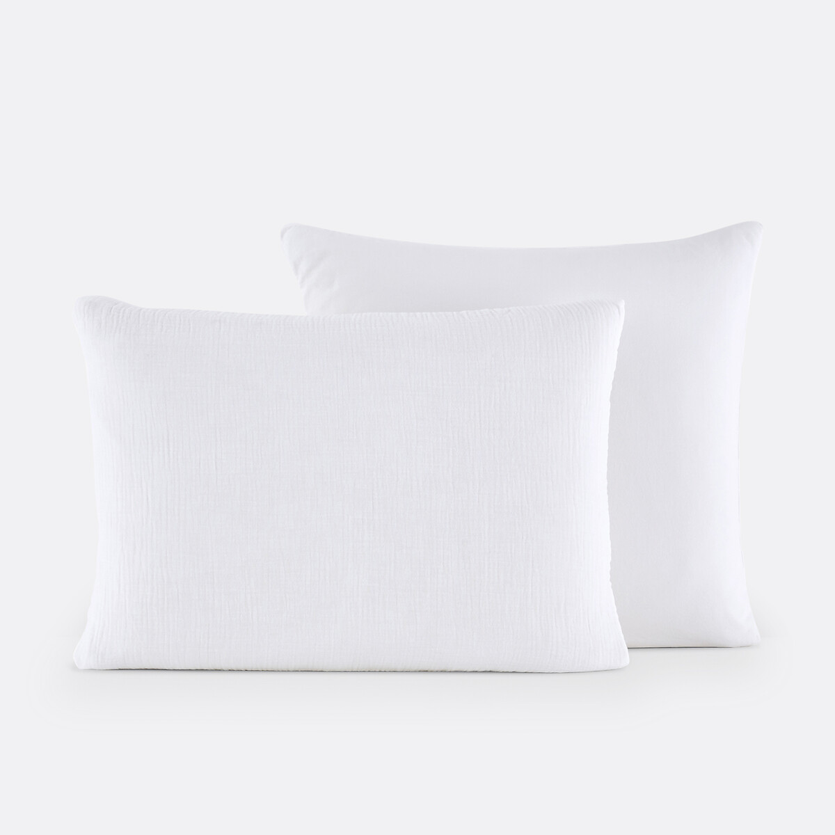 Μαξιλαροθήκη από βαμβακερή γάζα προπλυμένο βαμβάκι 50x70 cm