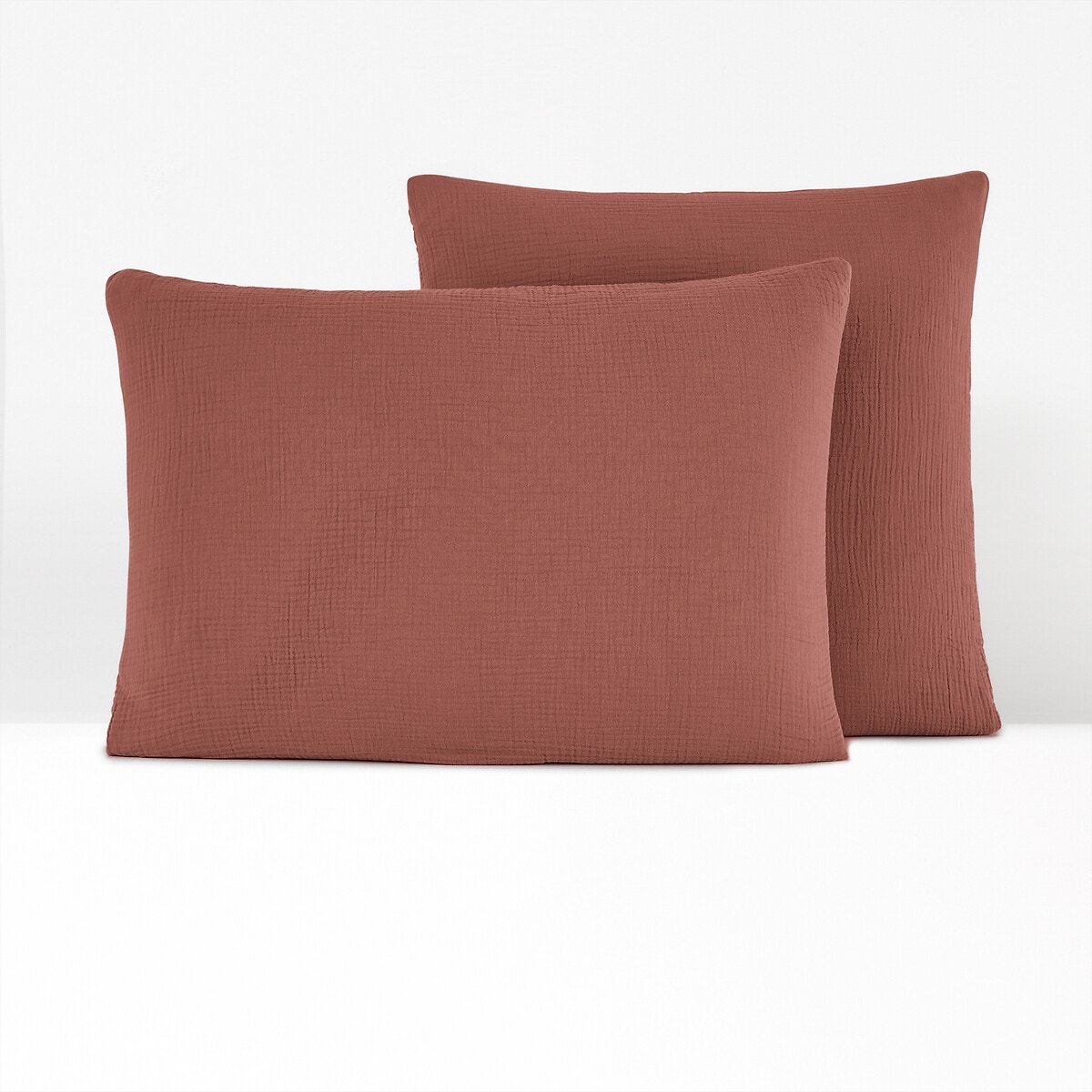 Μαξιλαροθήκη από βαμβακερή γάζα προπλυμένο βαμβάκι 50x70 cm