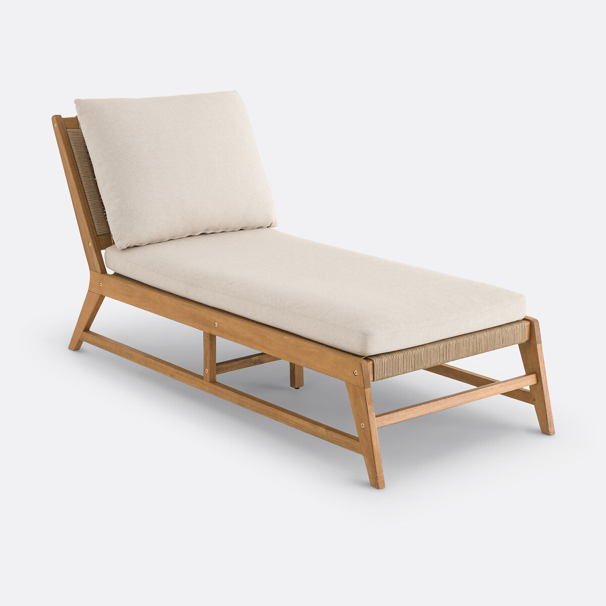 La Redoute Interieurs Ξαπλώστρα από ξύλο ακακίας Μ68xΠ165xΥ77cm