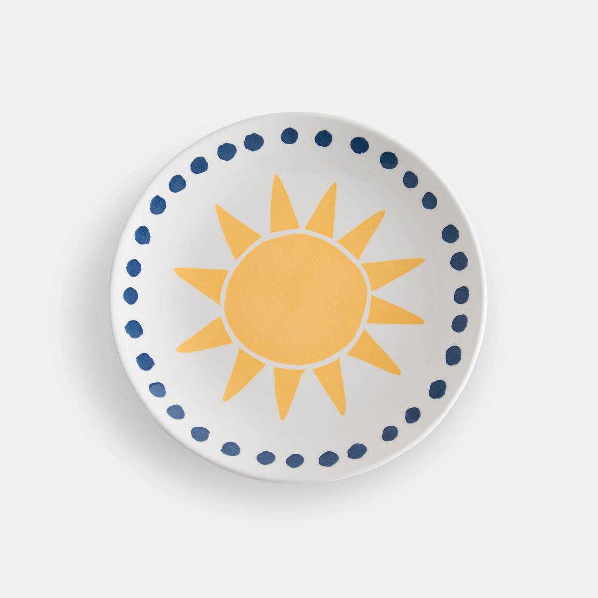 Σετ 4 πιάτα γλυκού από φαγιάνς