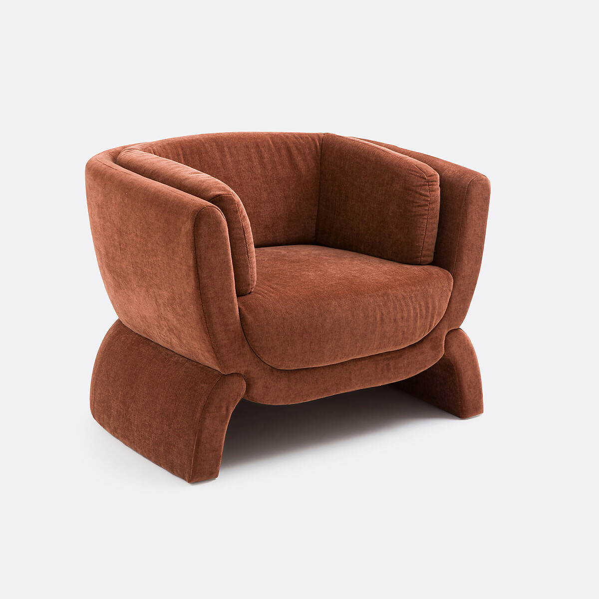 Πολυθρόνα με ανάγλυφη ταπετσαρία Μ79cm