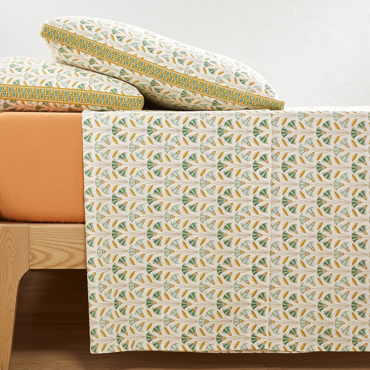 Σεντόνι από προπλυμένο βαμβάκι 180x290 cm