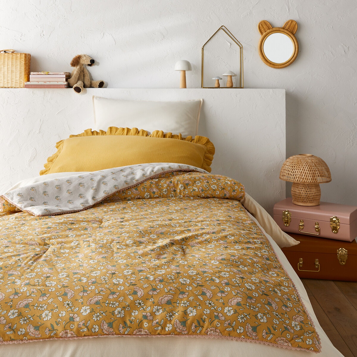 Πάπλωμα από προπλυμένο βαμβάκι 90x190 cm