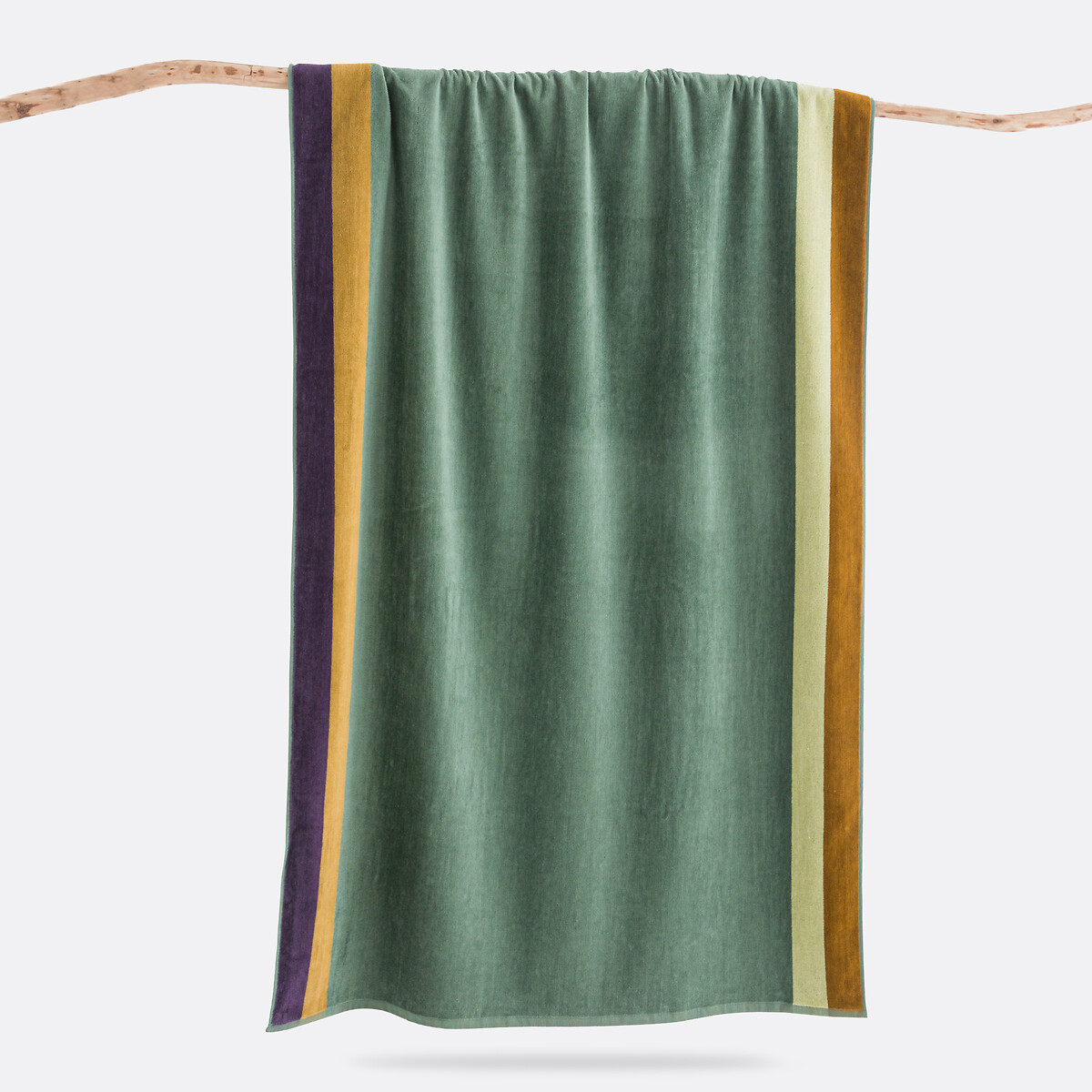 La Redoute Interieurs Βελουτέ πετσέτα παραλίας 420g One size