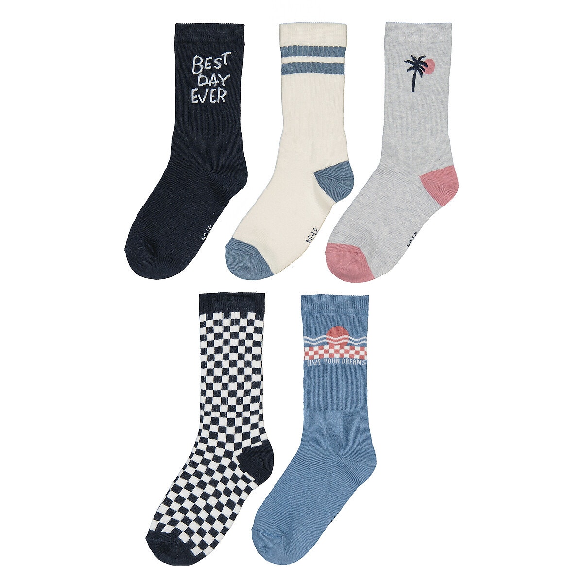 Μόδα > Παιδικά > Αγόρι > Κάλτσες Σετ 5 ζευγάρια κάλτσες