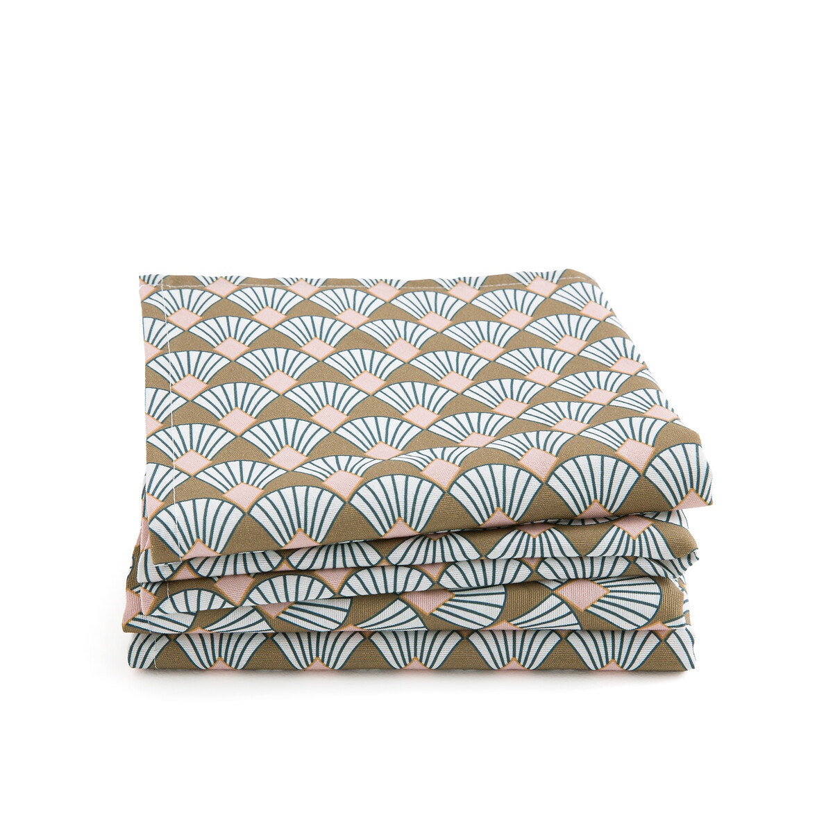 Σετ 4 πετσέτες φαγητού από σύμμεικτο ύφασμα 45x45 cm