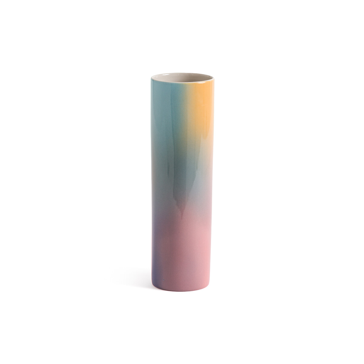 Κεραμικό βάζο με μοτίβο tie & dye Υ28,5 εκ., Nateo