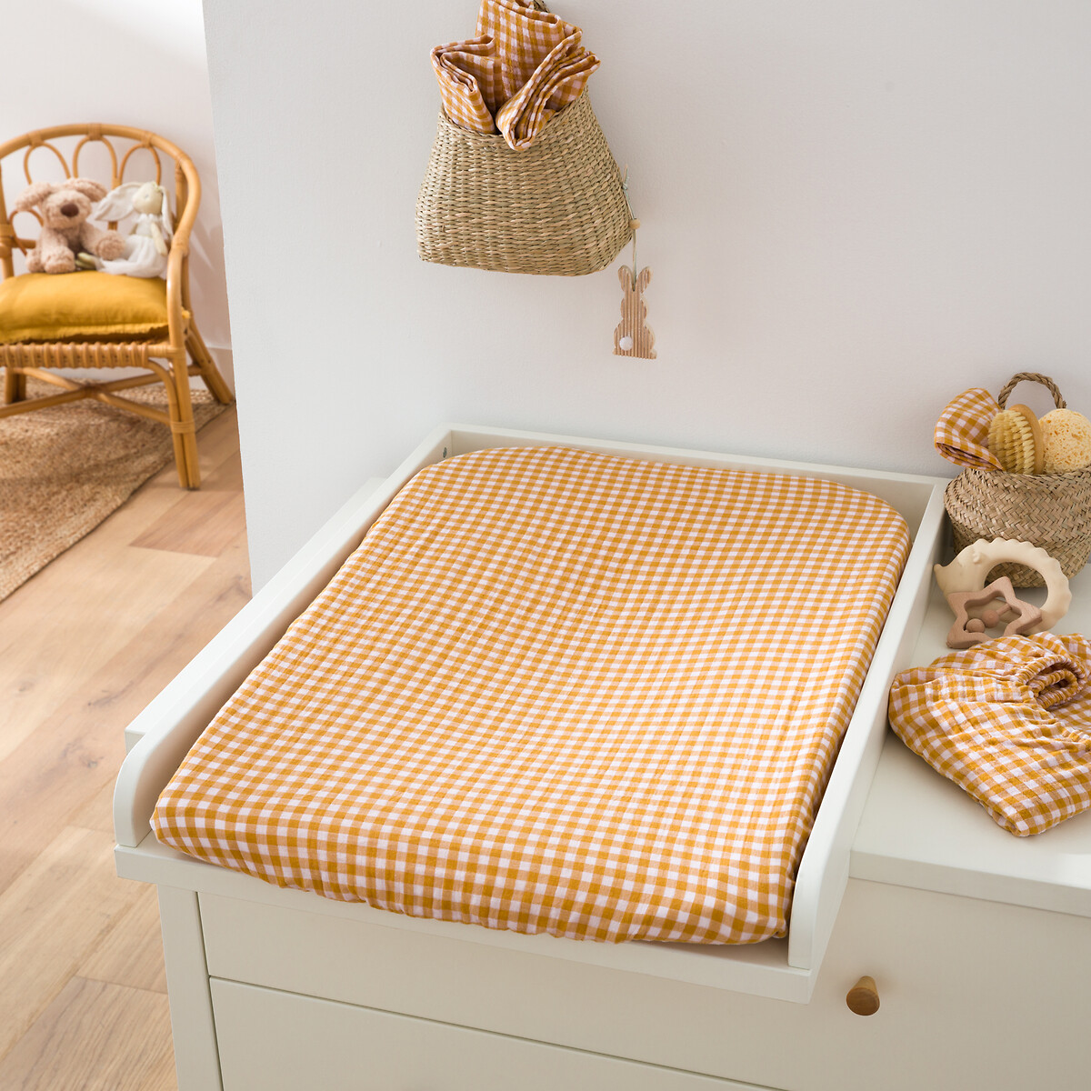 Σετ 2 θήκες για στρωματάκι αλλαξιέρας