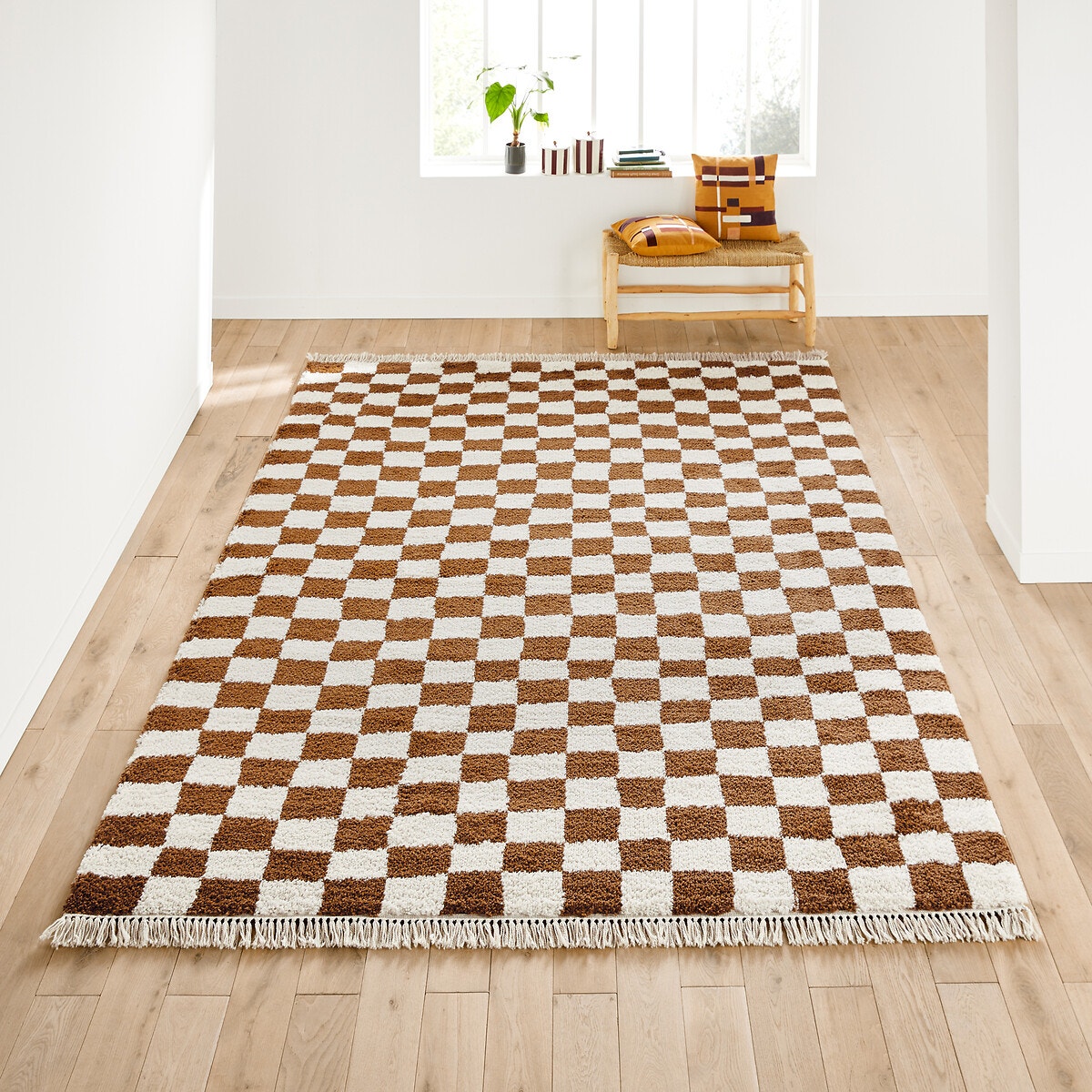 Σπίτι > Διακόσμηση > Χαλιά > Χαλιά καθιστικού Χαλί XL με μοτίβο σκακιέρας 240x330 cm