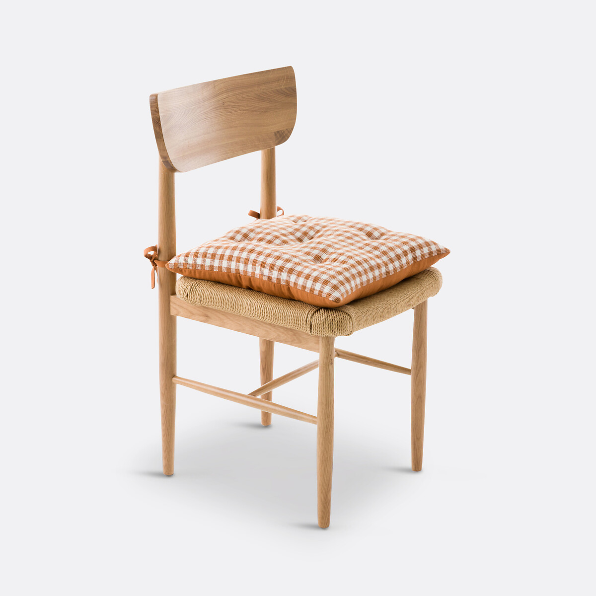 La Redoute Interieurs Μαξιλάρι καρέκλας με μικρά καρό 40x40 cm