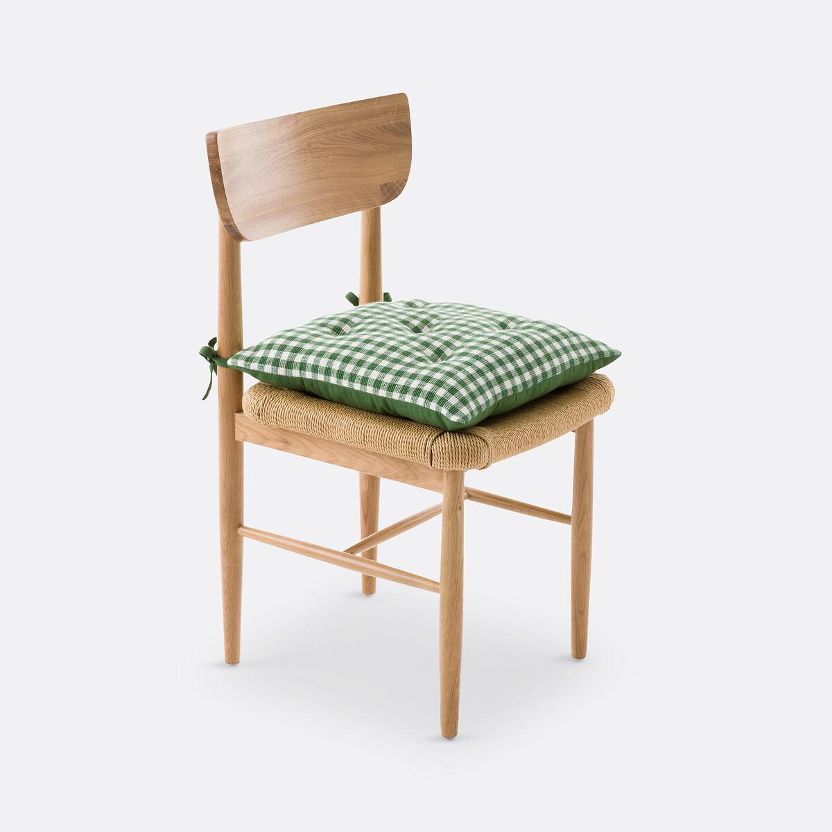 La Redoute Interieurs Μαξιλάρι καρέκλας με μικρά καρό 40x40 cm