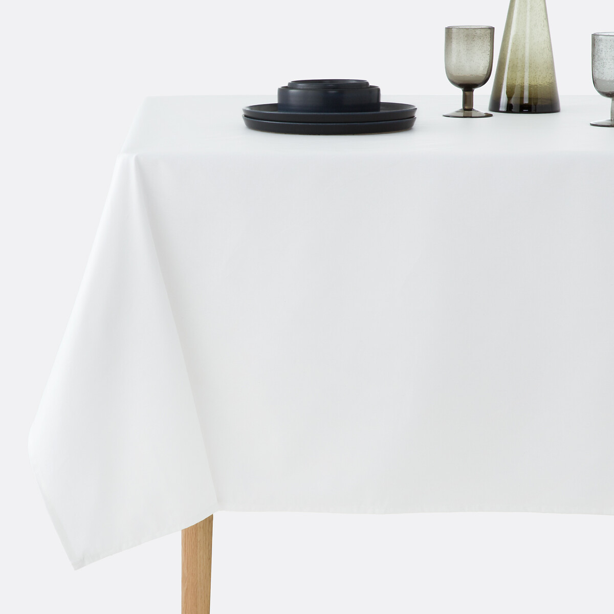 Βαμβακερό τραπεζομάντηλο με απαλή υφή 150x150 cm