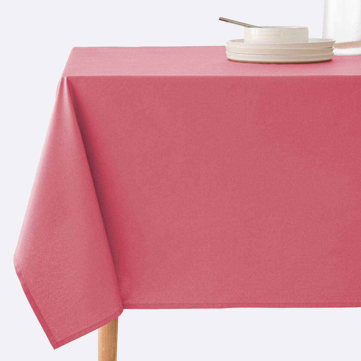 Βαμβακερό τραπεζομάντηλο με απαλή υφή 150x150 cm