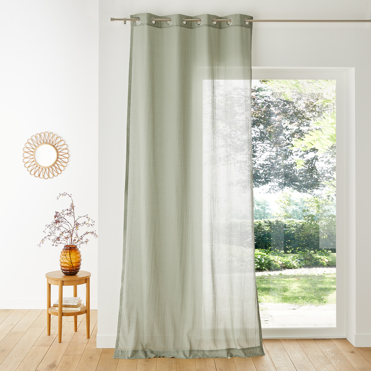 La Redoute Interieurs Κουρτίνα με καψούλια 180x135 cm