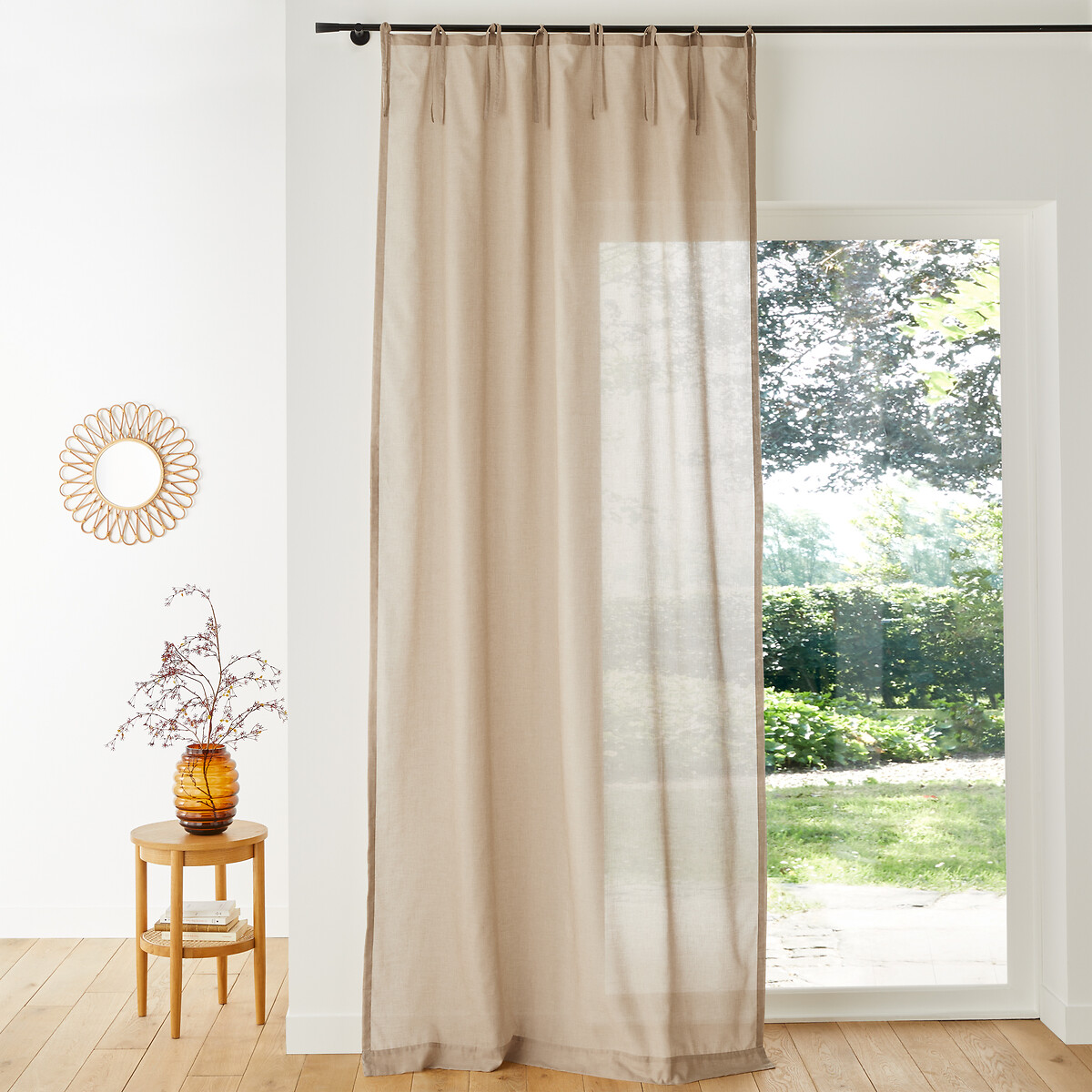 La Redoute Interieurs Κουρτίνα με φιογκάκια 180x135 cm