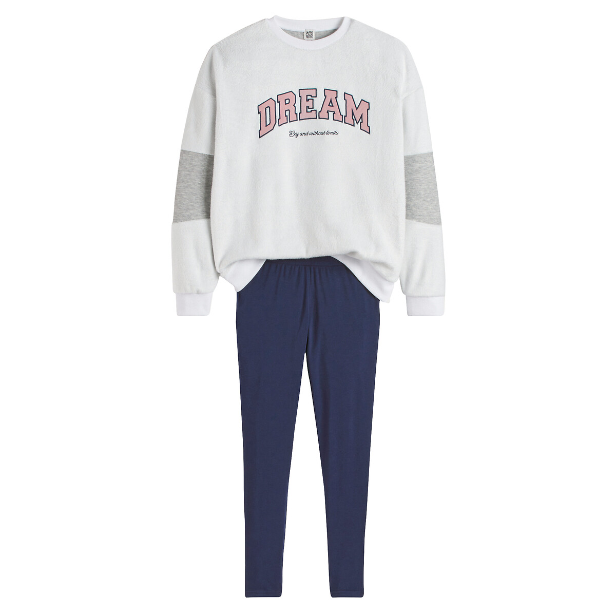 Πιτζάμα από φανέλα και ζέρσεϊ