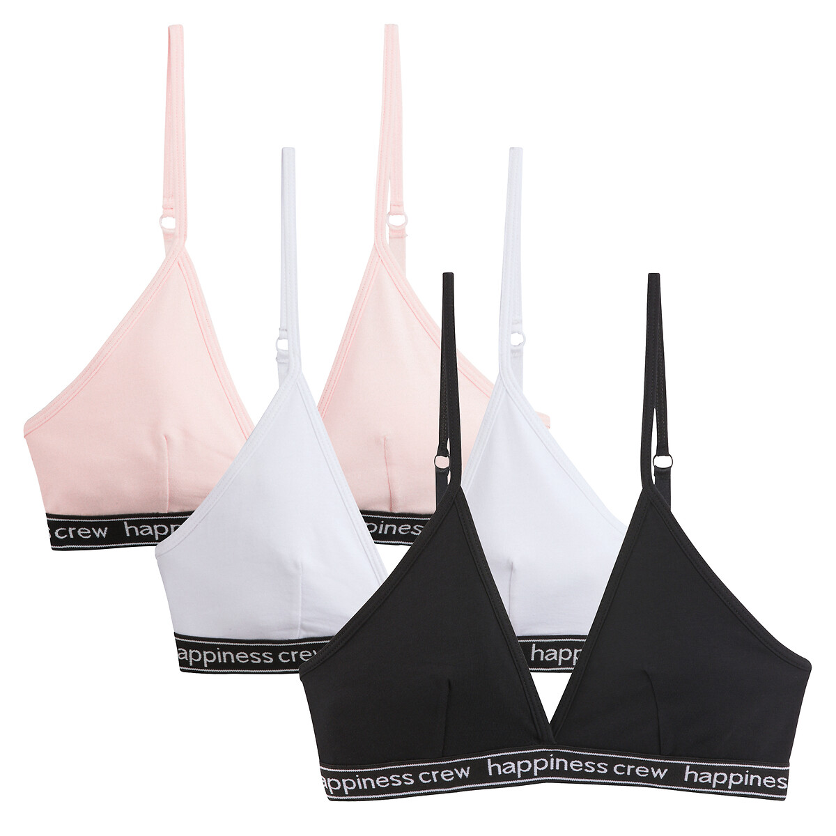 La Redoute Collections Σετ 3 τρίγωνα σουτιέν