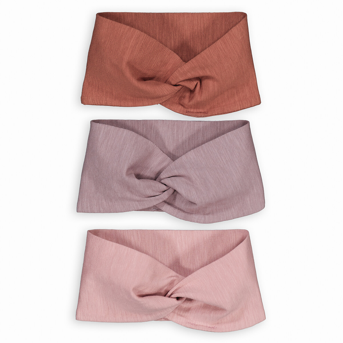 Σετ 3 ζέρσεϊ κορδέλες για τα μαλλιά