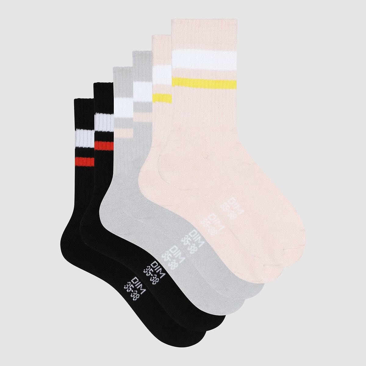 Σετ 3 ζευγάρια κάλτσες, EcoDIM Sport