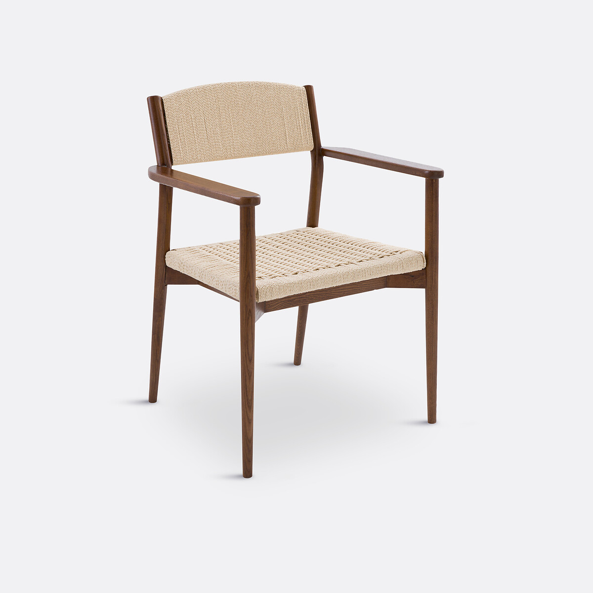 Πολυθρόνα από μασίφ ξύλο δεσποτάκι και κορδόνι Υ83cm