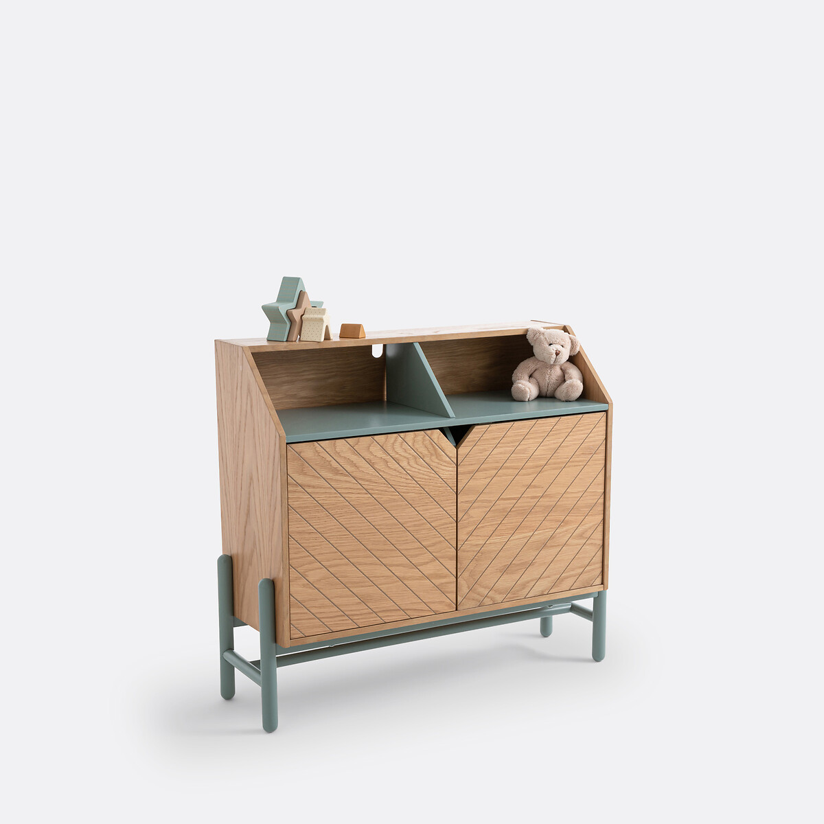 La Redoute Interieurs Χαμηλή παιδική βιβλιοθήκη Μ29xΠ80xΥ72cm