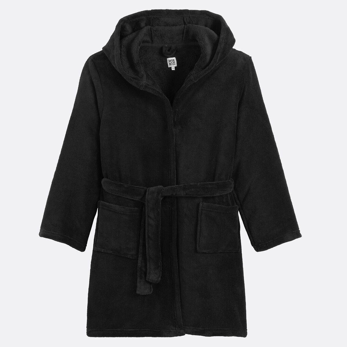 La Redoute Collections Φλις ρόμπα με κουκούλα