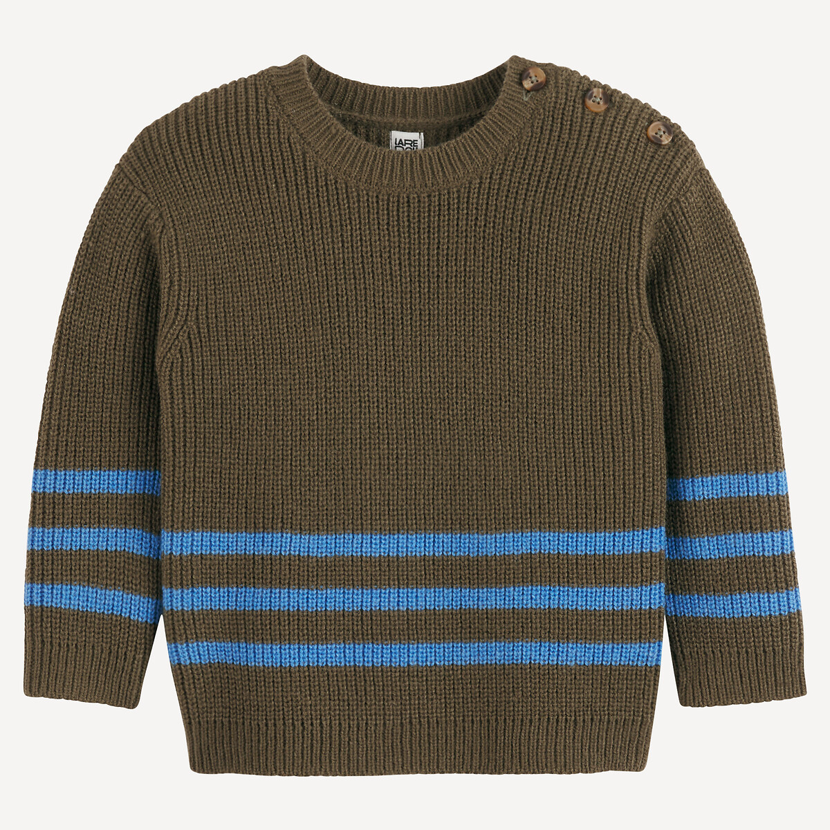 La Redoute Collections Χοντρό πλεκτό με στρογγυλή λαιμόκοψη