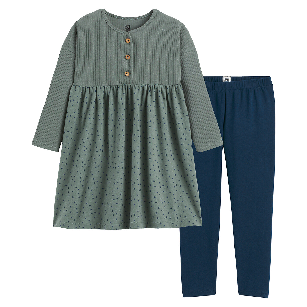 La Redoute Collections Σύνολο φόρεμα + κολάν