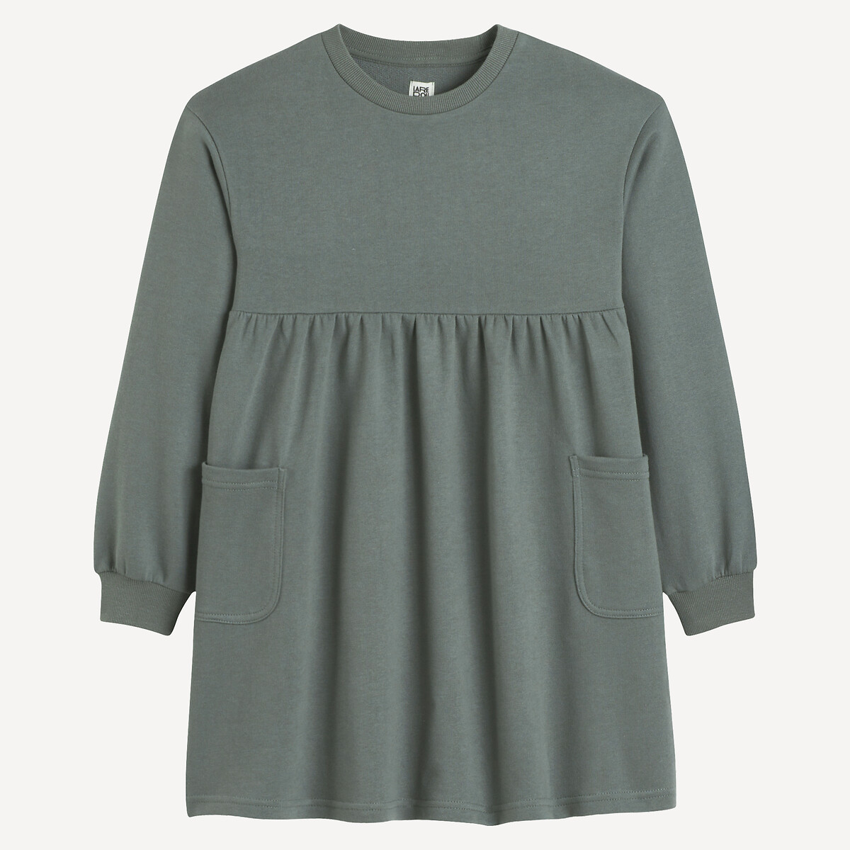 La Redoute Collections Μακρυμάνικο φόρεμα από φανέλα