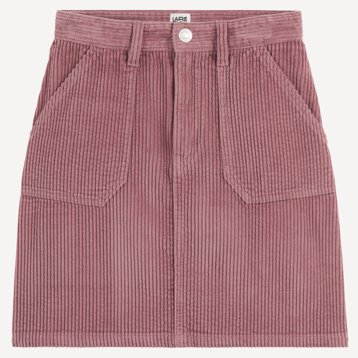 La Redoute Collections Ίσια κοτλέ φούστα