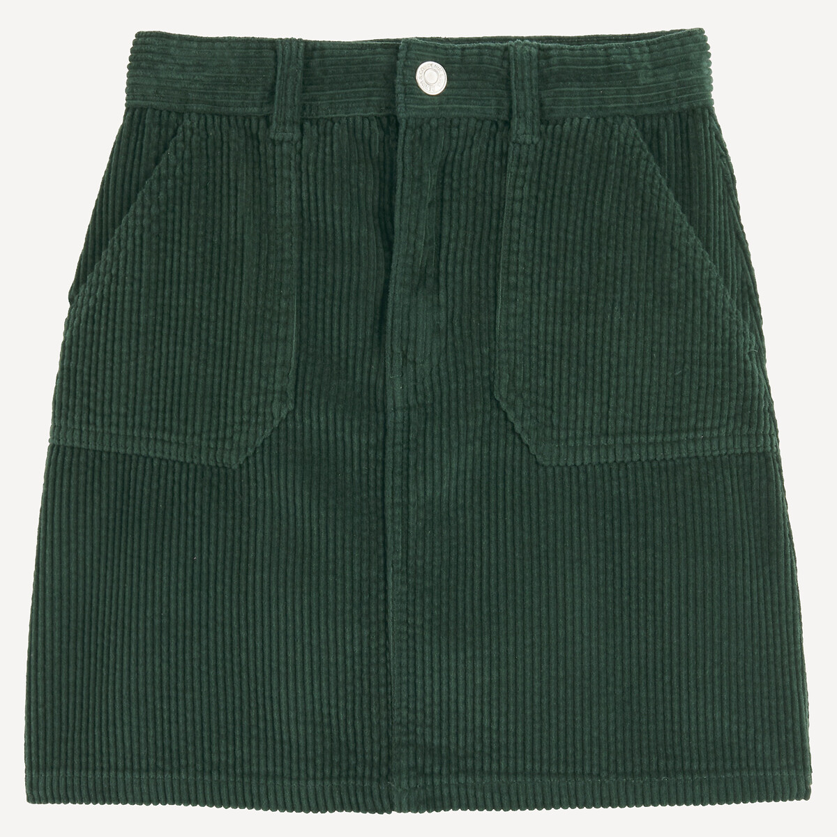 La Redoute Collections Ίσια κοτλέ φούστα