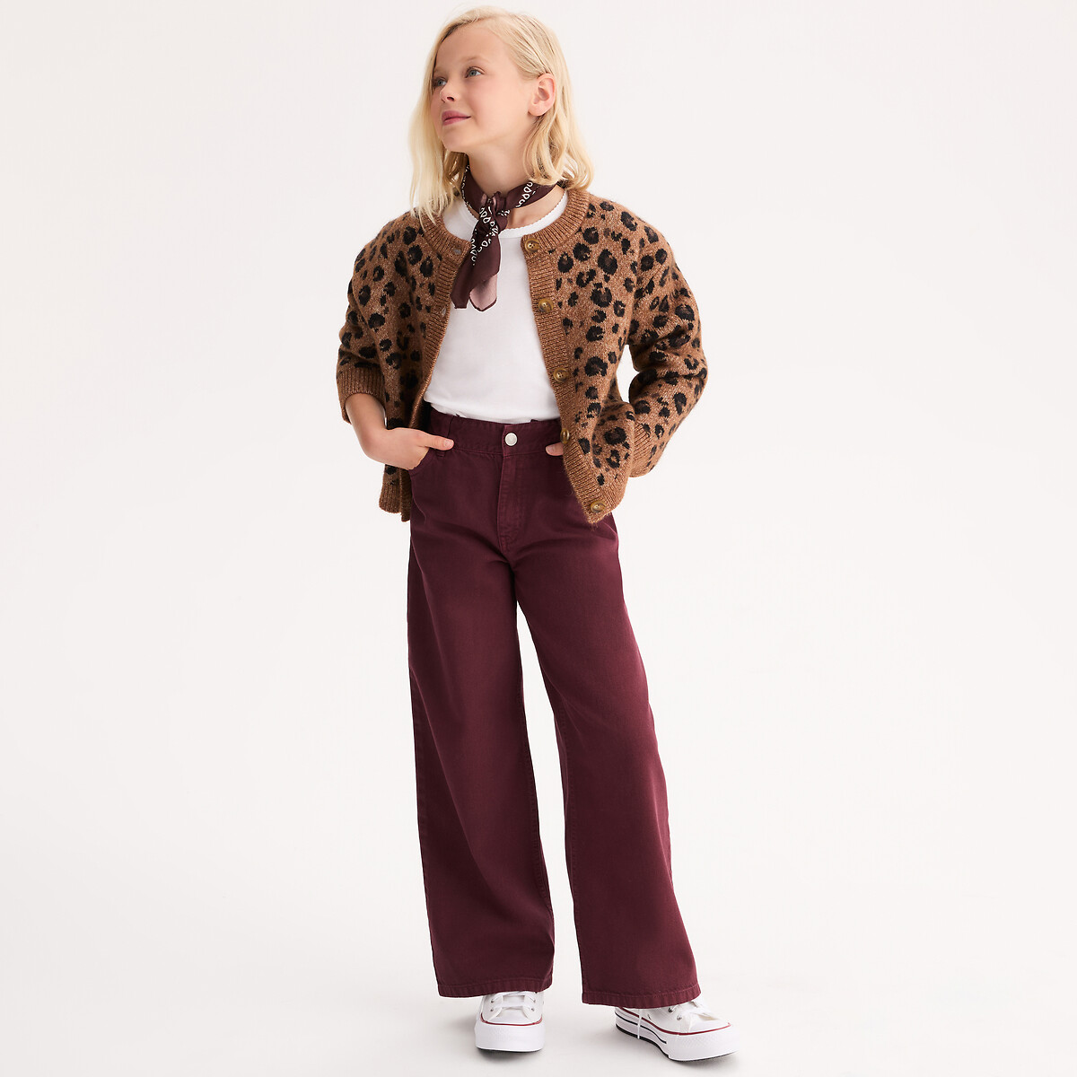 La Redoute Collections Φαρδύ παντελόνι
