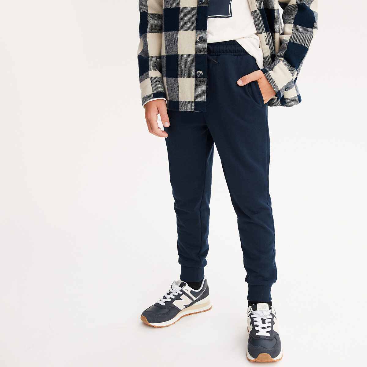 La Redoute Collections Παντελόνι φόρμας από φανέλα