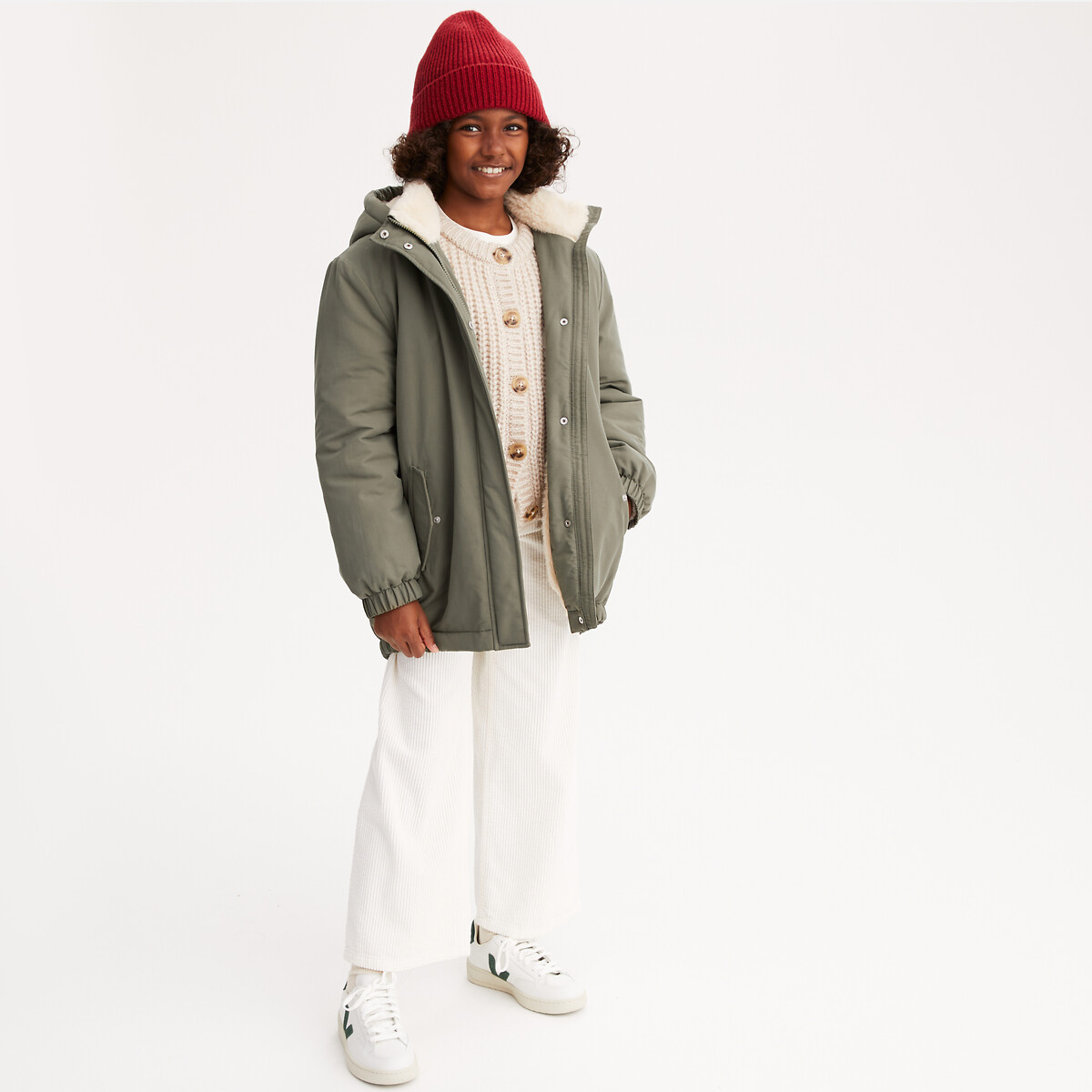 Παρκά με φερμουάρ