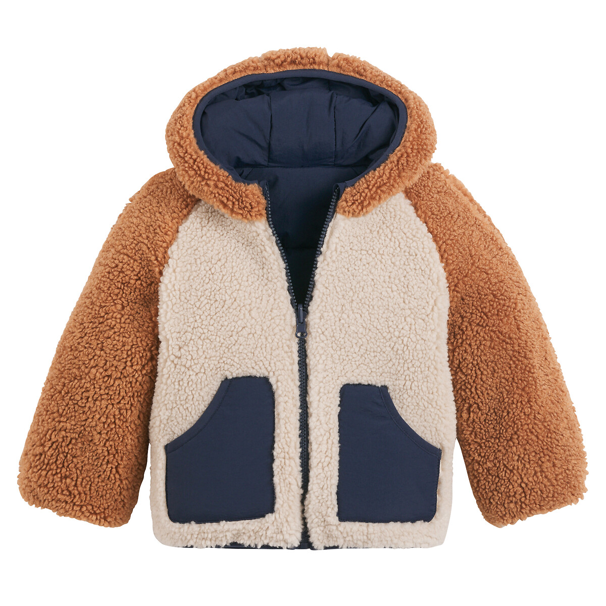 La Redoute Collections Ζεστό καπιτονέ μπουφάν με κουκούλα