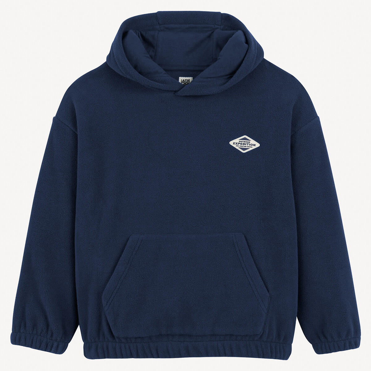 La Redoute Collections Φούτερ oversize από φλις με κουκούλα