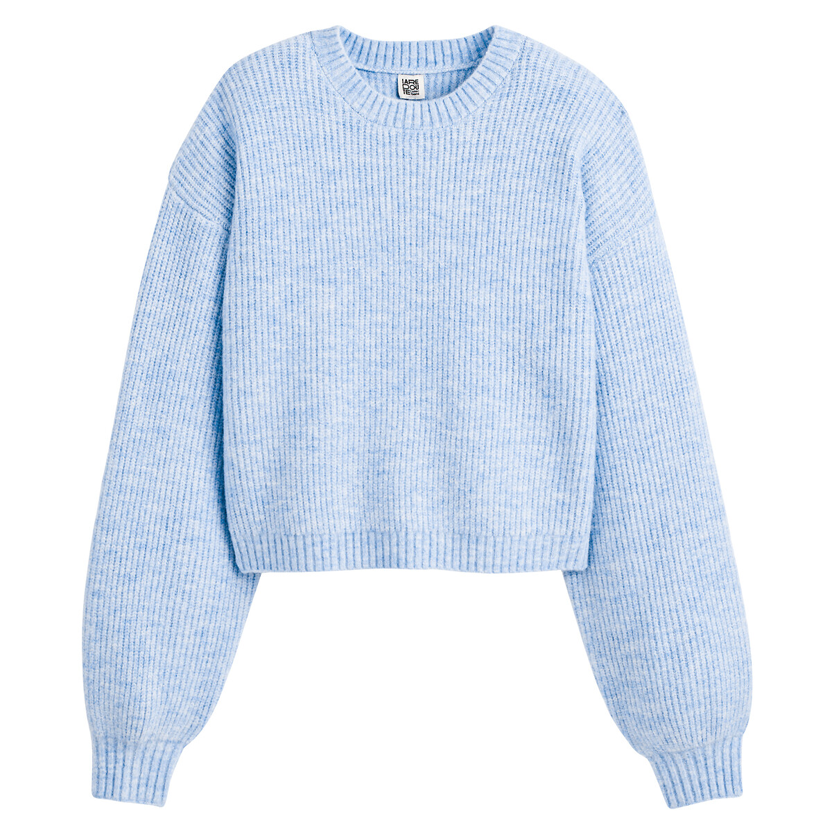 Λεπτό πλεκτό με στρογγυλή λαιμόκοψη