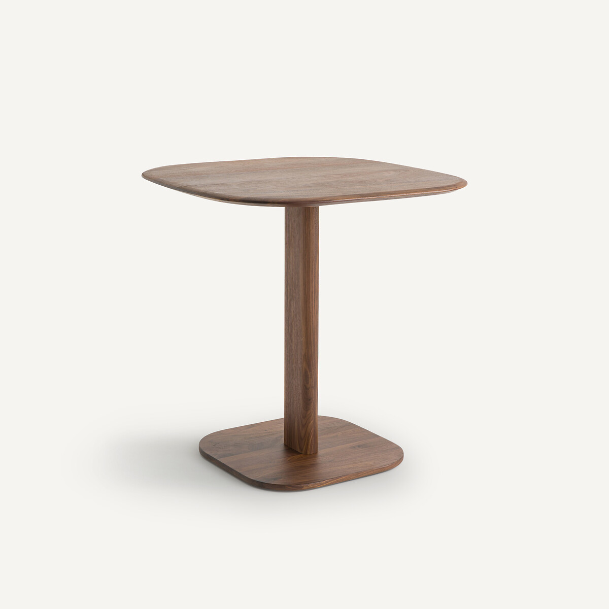 Τραπεζάκι μπιστρό από ξύλο καρυδιάς Μ70xΠ70xΥ70cm