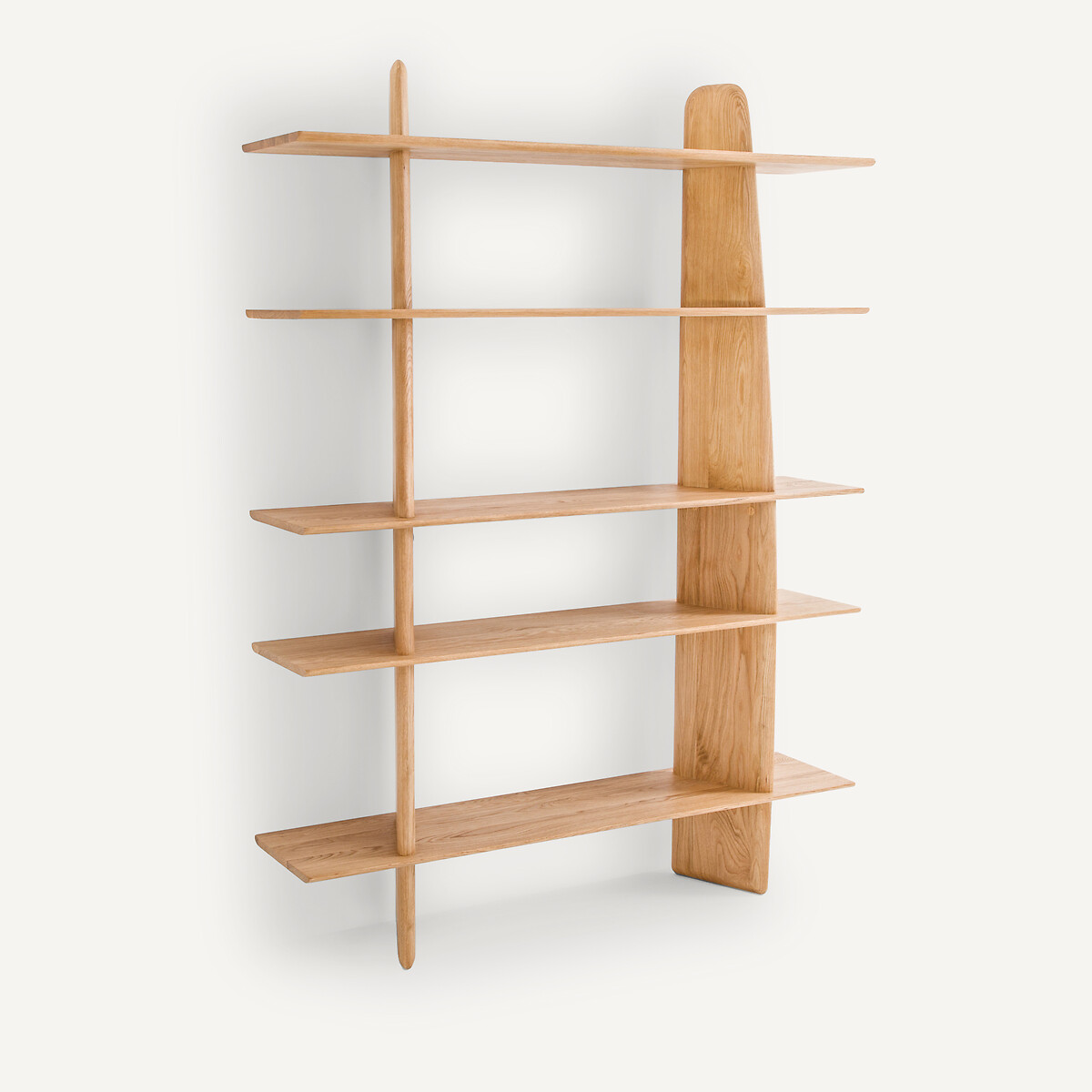 Βιβλιοθήκη από μασίφ ξύλο δρυ Μ33xΠ150xΥ200cm