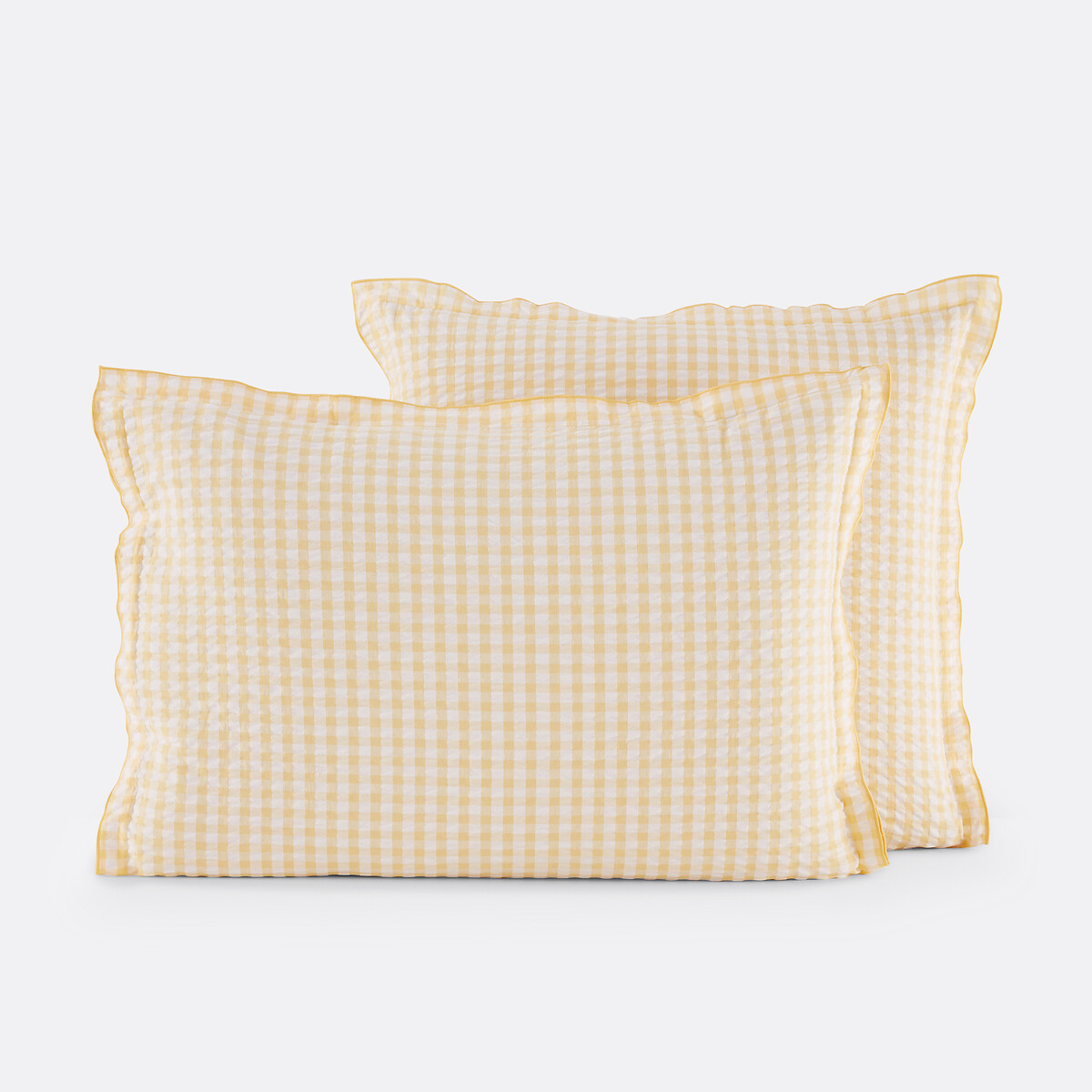Βαμβακερή μαξιλαροθήκη seersucker 50x70 cm