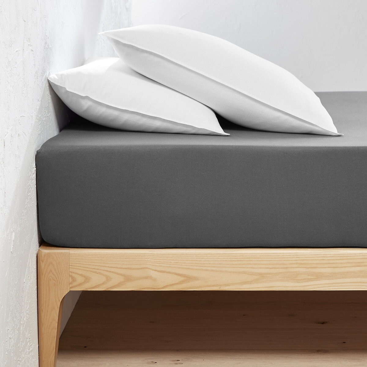 Ζέρσεϊ σεντόνι με λάστιχο ύψους 25 εκ. από ανακυκλωμένο βαμβάκι σε ποσοστό 30% 90x190 cm