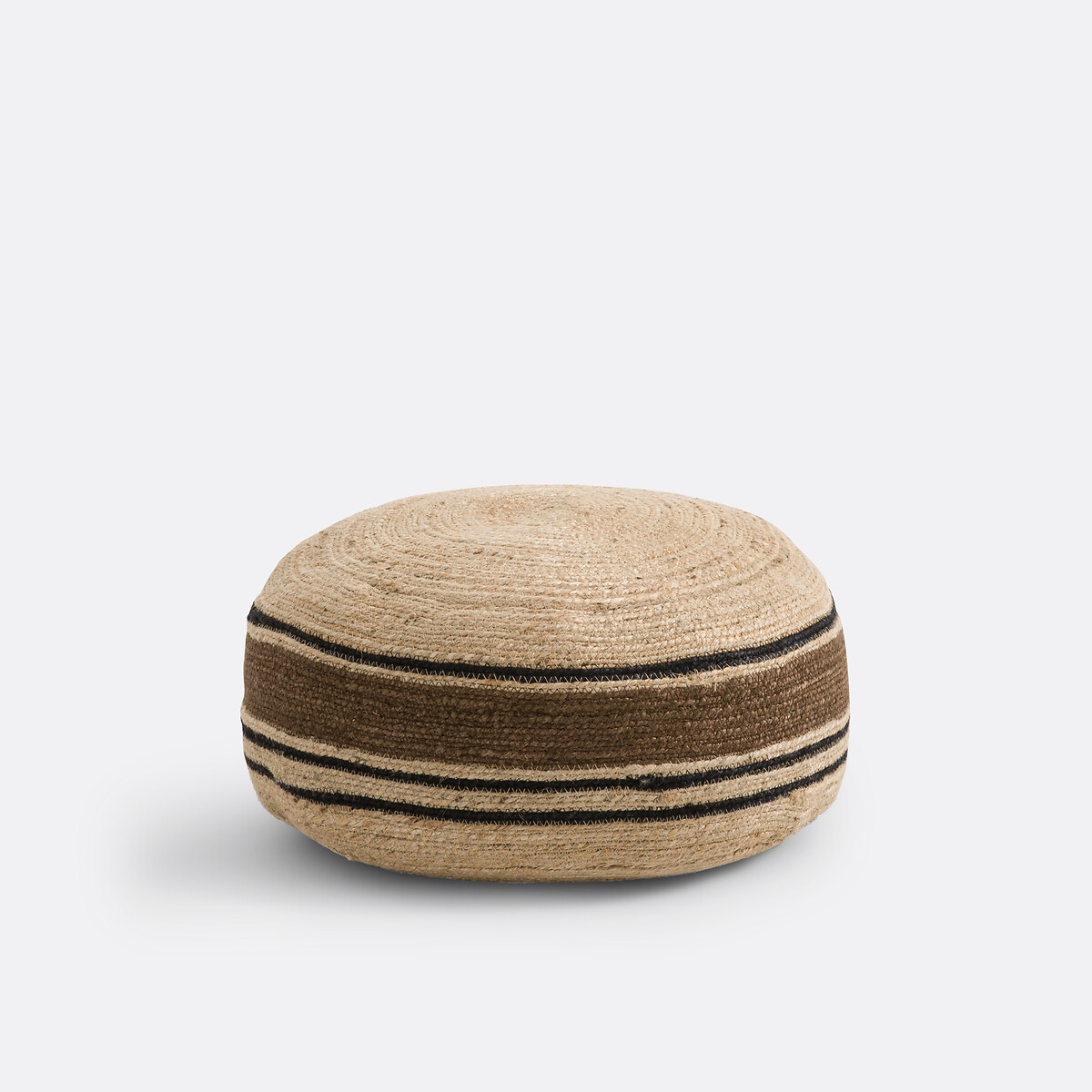 Ταμπουρέ από πλεγμένη γιούτα