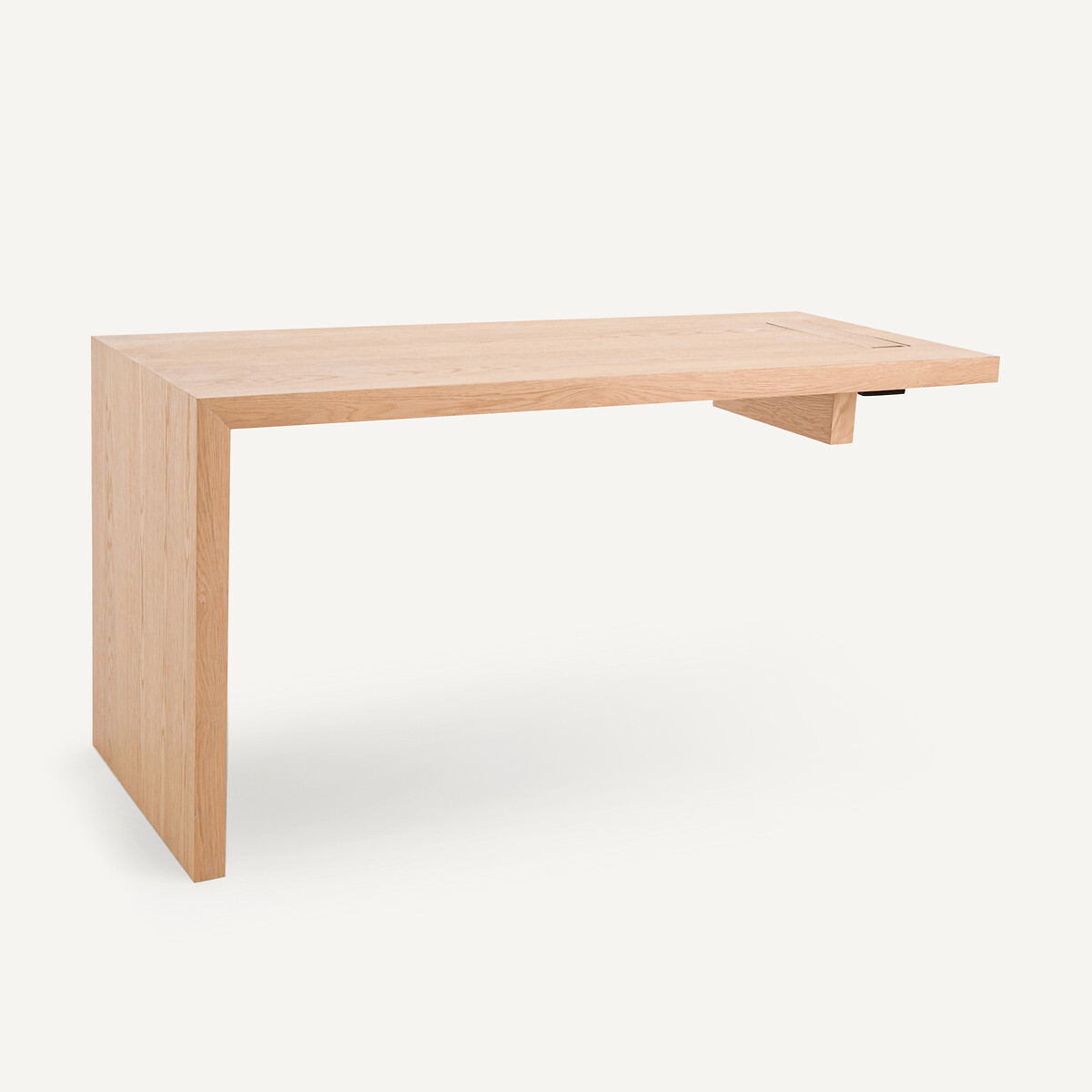 Επιφάνεια γραφείου με πόδι από ξύλο δρυ Π150 εκ.