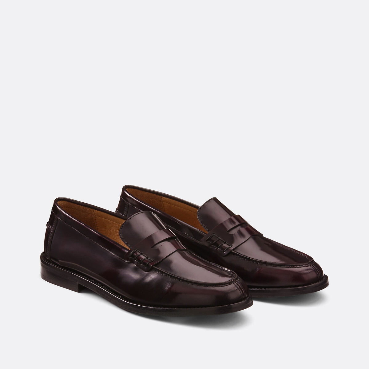 La Redoute Collections Δερμάτινα μοκασίνια
