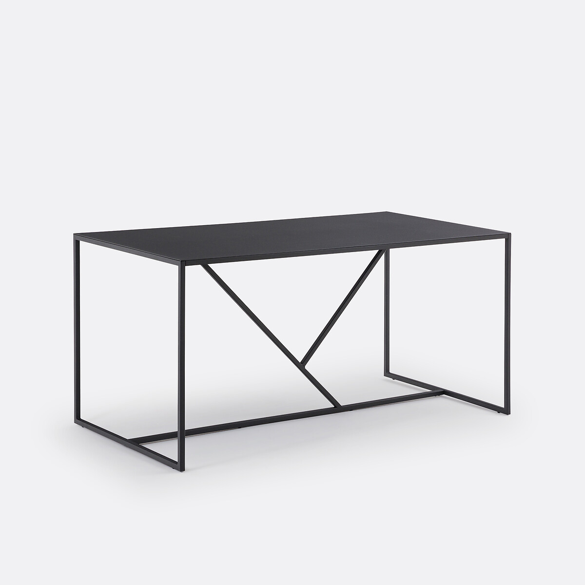 Ορθογώνιο τραπέζι τραπεζαρίας 6 ατόμων Μ80xΠ160cm